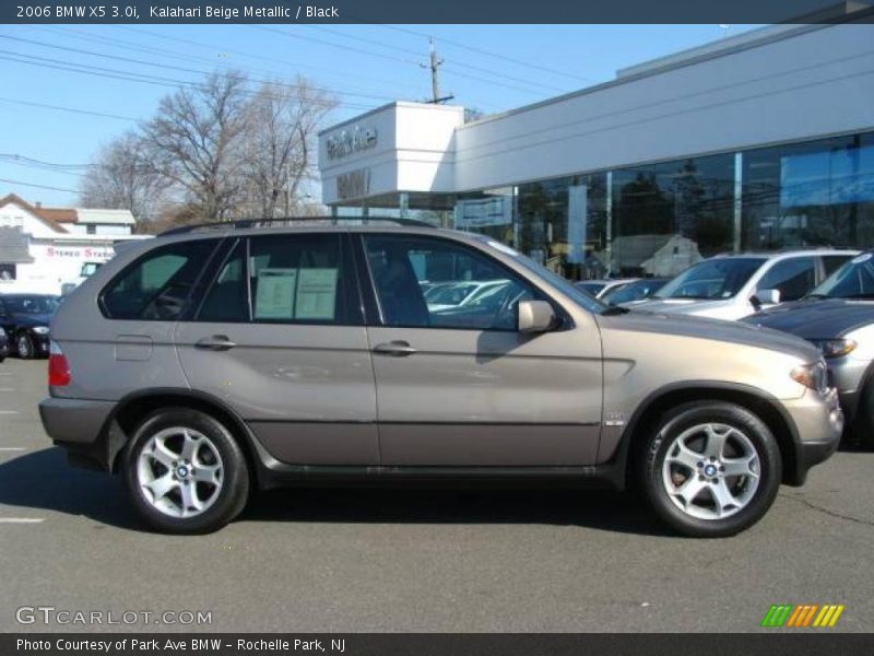 Kalahari Beige Metallic / Black 2006 BMW X5 3.0i
