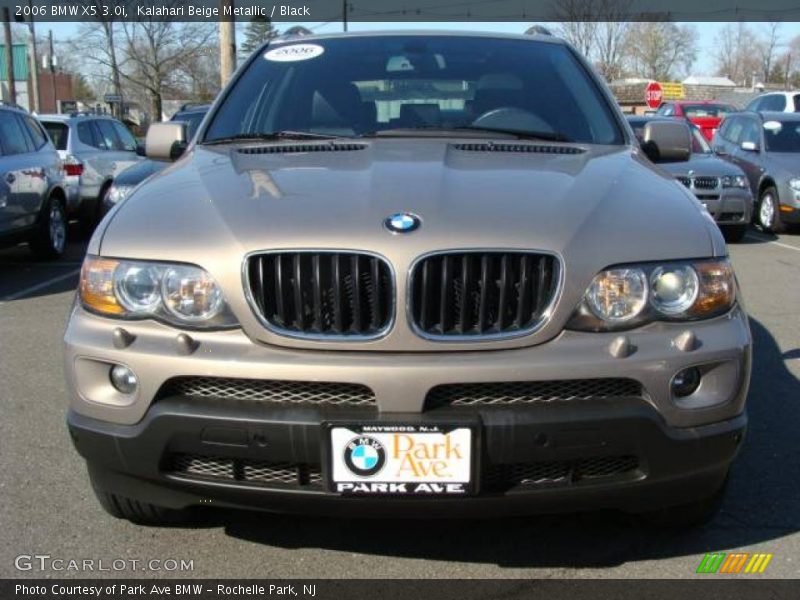 Kalahari Beige Metallic / Black 2006 BMW X5 3.0i