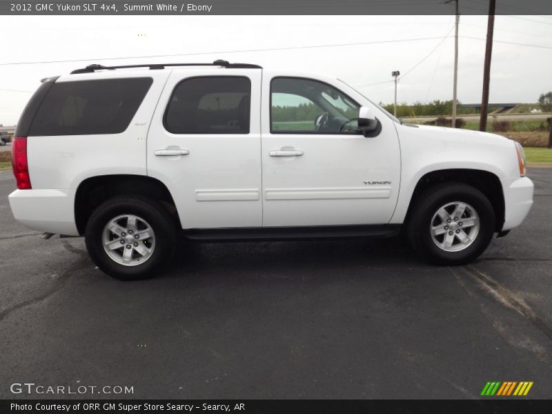 Summit White / Ebony 2012 GMC Yukon SLT 4x4