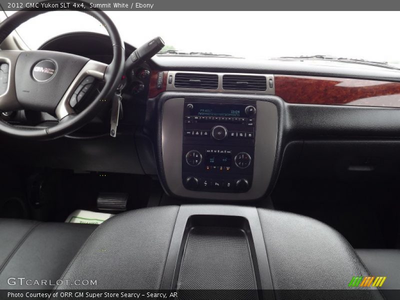 Summit White / Ebony 2012 GMC Yukon SLT 4x4