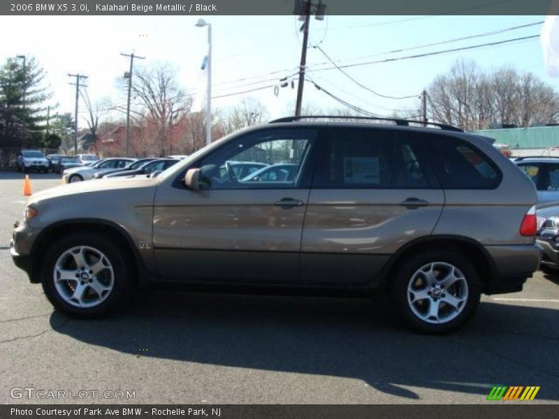 Kalahari Beige Metallic / Black 2006 BMW X5 3.0i