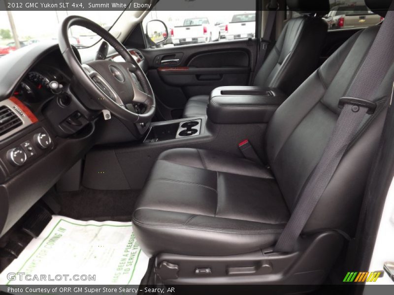 Summit White / Ebony 2012 GMC Yukon SLT 4x4