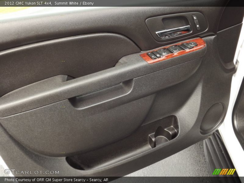 Summit White / Ebony 2012 GMC Yukon SLT 4x4