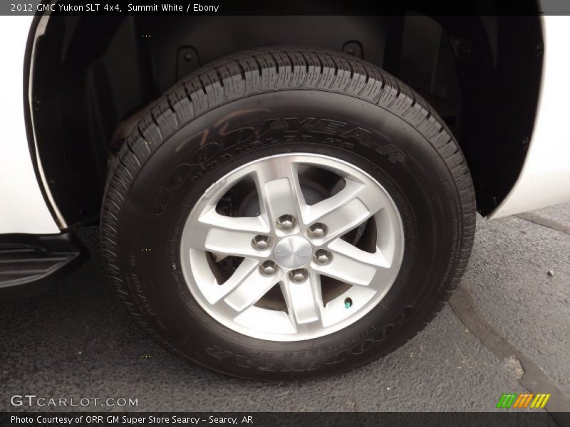 Summit White / Ebony 2012 GMC Yukon SLT 4x4