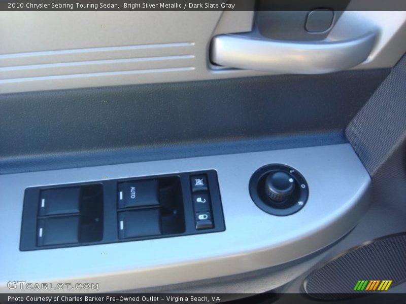 Bright Silver Metallic / Dark Slate Gray 2010 Chrysler Sebring Touring Sedan