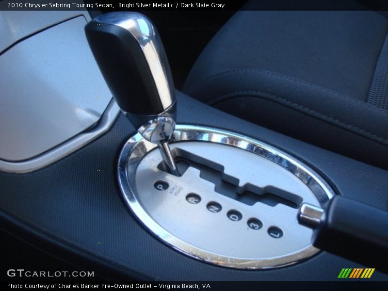 Bright Silver Metallic / Dark Slate Gray 2010 Chrysler Sebring Touring Sedan