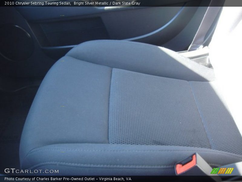 Bright Silver Metallic / Dark Slate Gray 2010 Chrysler Sebring Touring Sedan