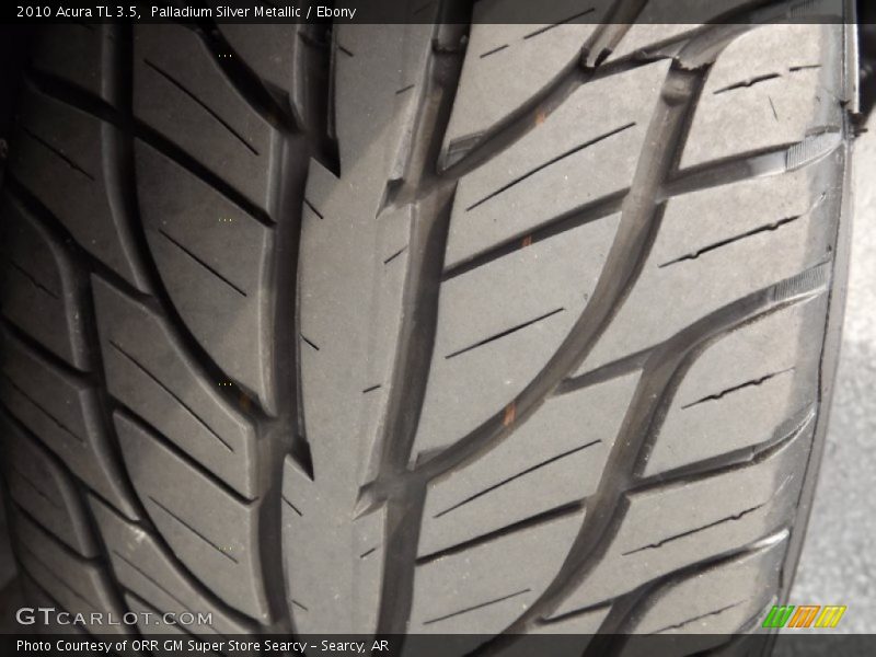 Palladium Silver Metallic / Ebony 2010 Acura TL 3.5