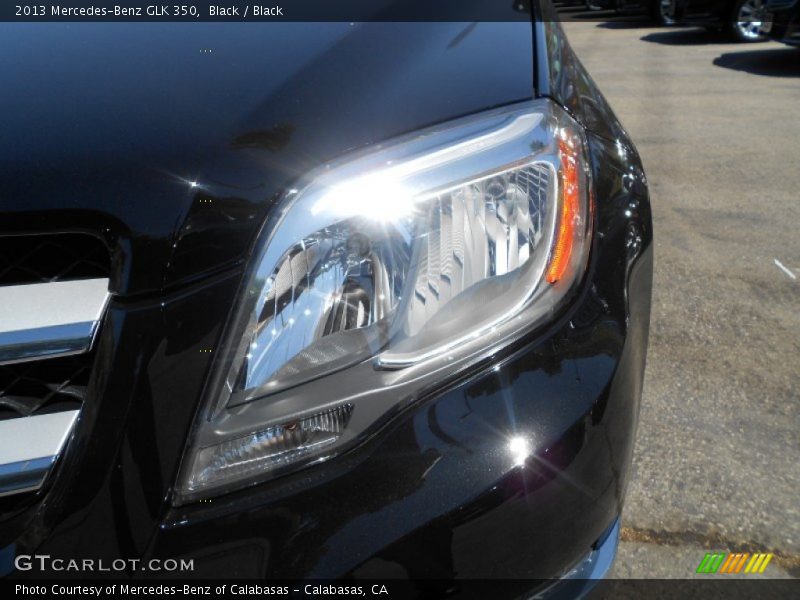 Black / Black 2013 Mercedes-Benz GLK 350