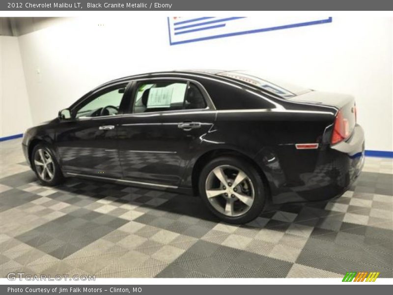 Black Granite Metallic / Ebony 2012 Chevrolet Malibu LT