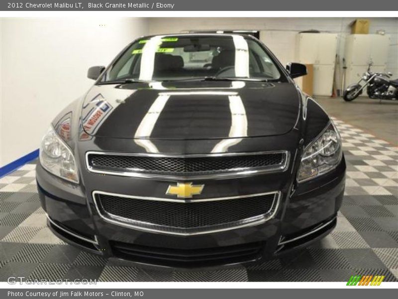 Black Granite Metallic / Ebony 2012 Chevrolet Malibu LT