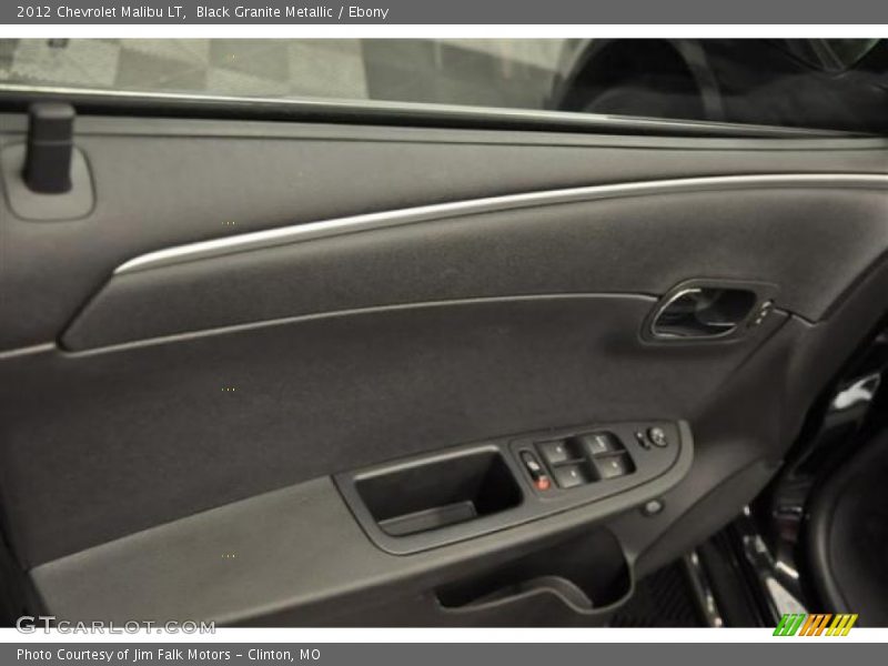 Black Granite Metallic / Ebony 2012 Chevrolet Malibu LT
