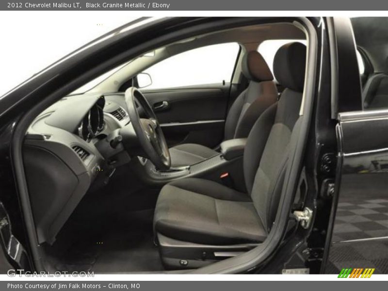 Black Granite Metallic / Ebony 2012 Chevrolet Malibu LT