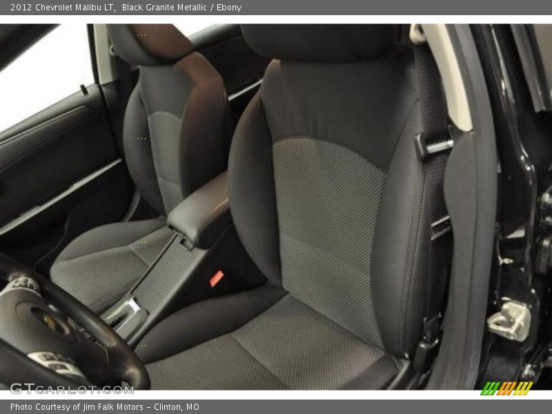 Black Granite Metallic / Ebony 2012 Chevrolet Malibu LT