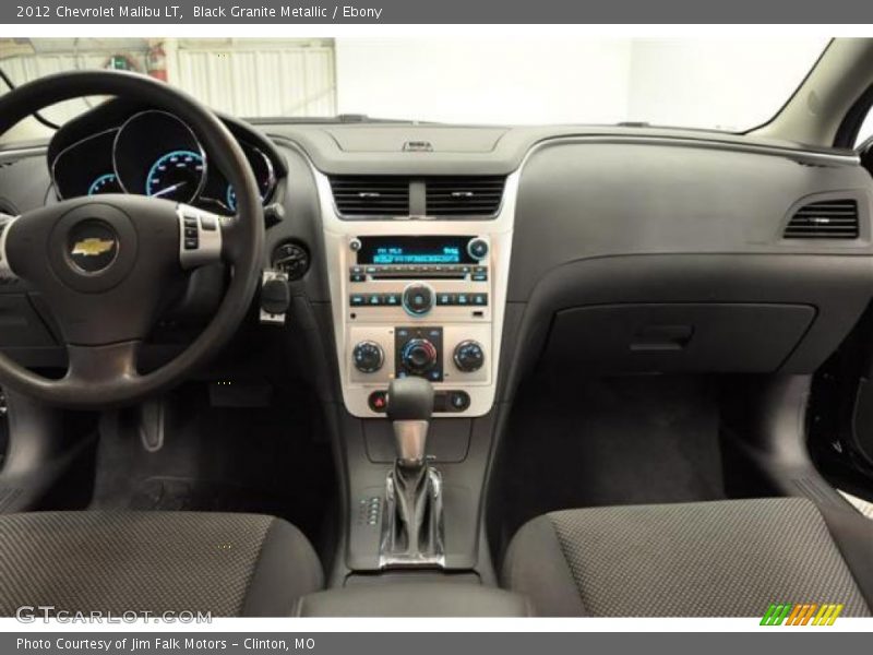 Black Granite Metallic / Ebony 2012 Chevrolet Malibu LT