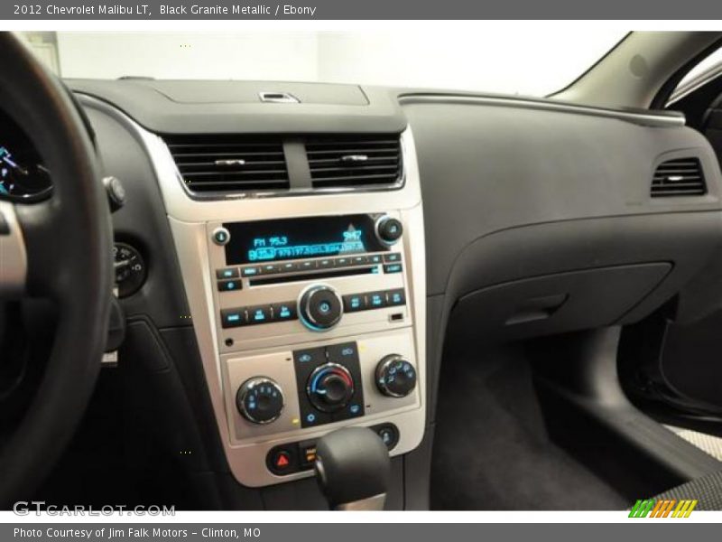Black Granite Metallic / Ebony 2012 Chevrolet Malibu LT