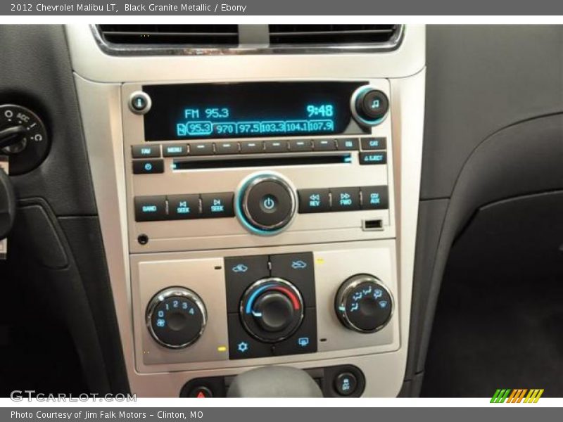 Black Granite Metallic / Ebony 2012 Chevrolet Malibu LT