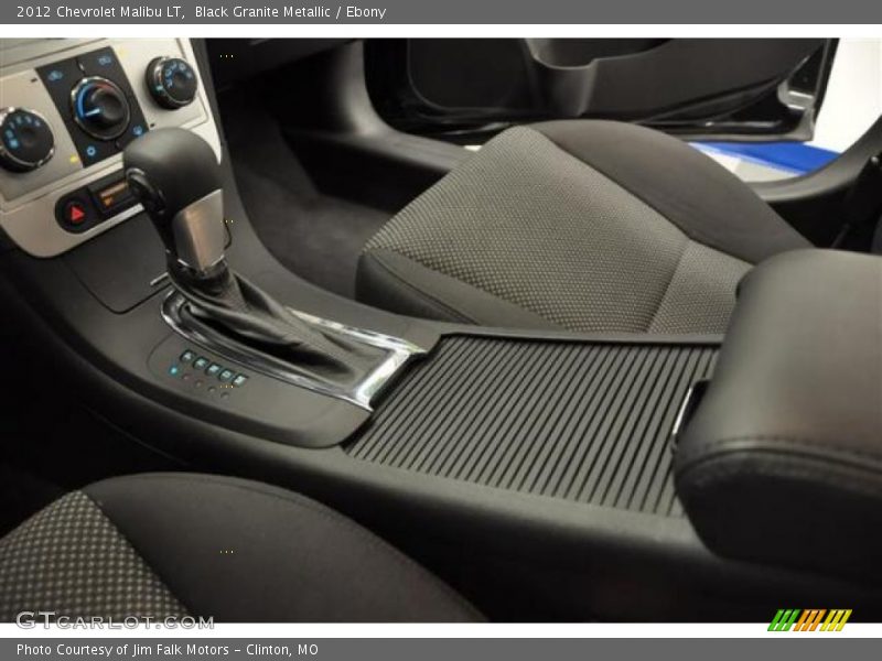 Black Granite Metallic / Ebony 2012 Chevrolet Malibu LT