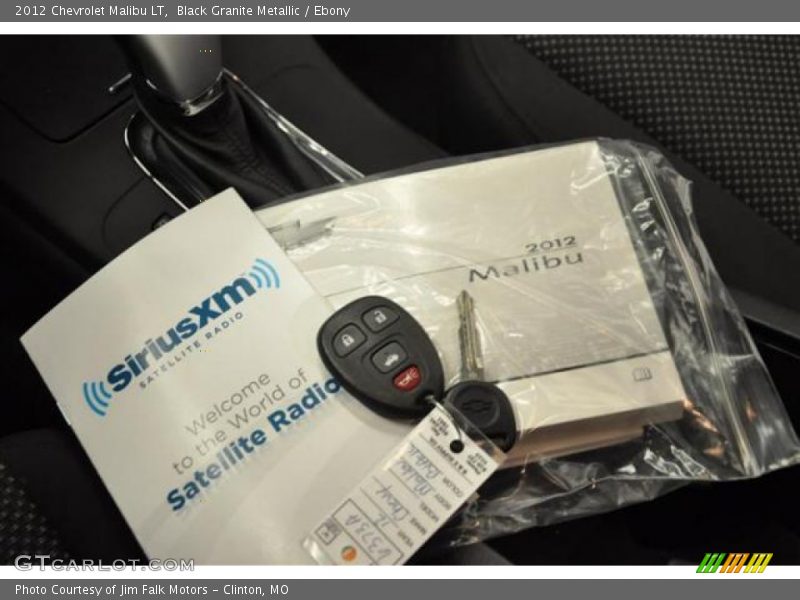 Black Granite Metallic / Ebony 2012 Chevrolet Malibu LT