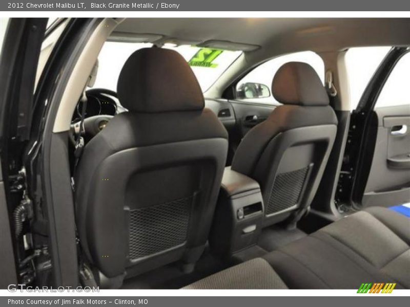 Black Granite Metallic / Ebony 2012 Chevrolet Malibu LT