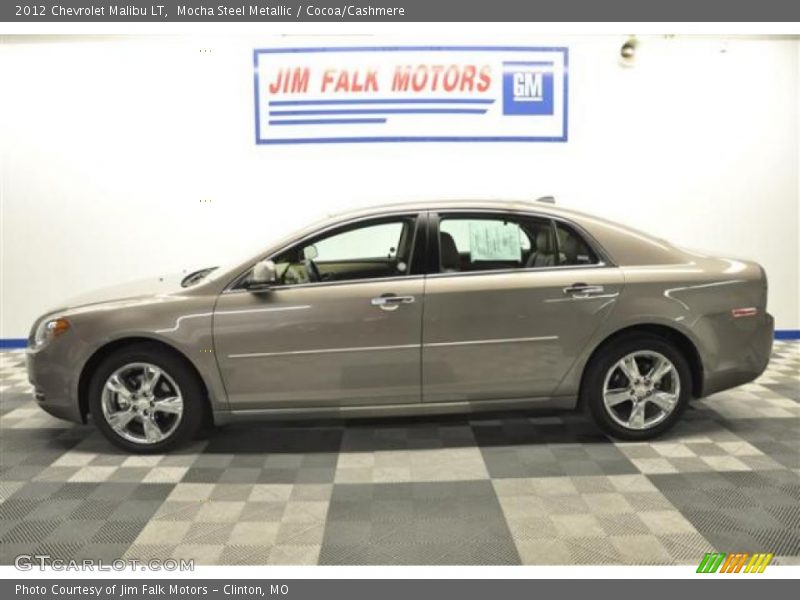 Mocha Steel Metallic / Cocoa/Cashmere 2012 Chevrolet Malibu LT