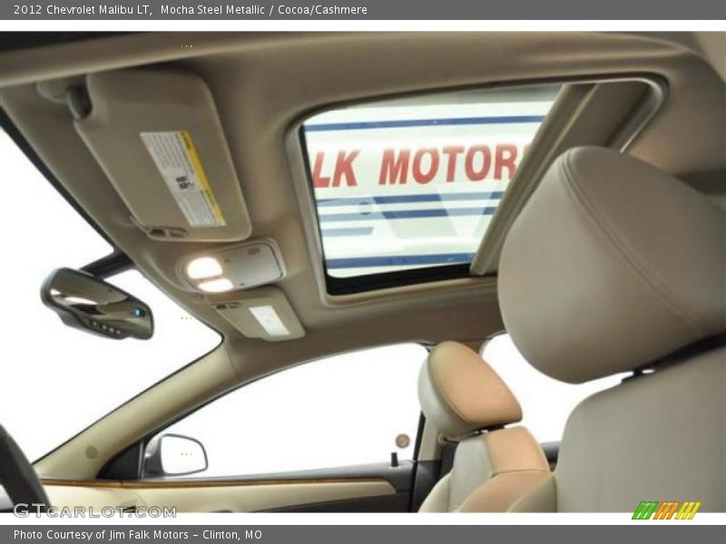 Mocha Steel Metallic / Cocoa/Cashmere 2012 Chevrolet Malibu LT
