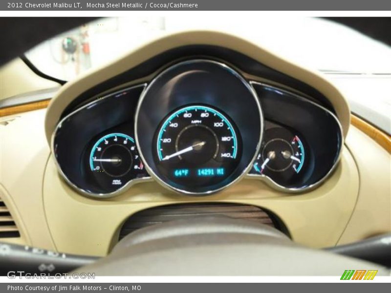 Mocha Steel Metallic / Cocoa/Cashmere 2012 Chevrolet Malibu LT