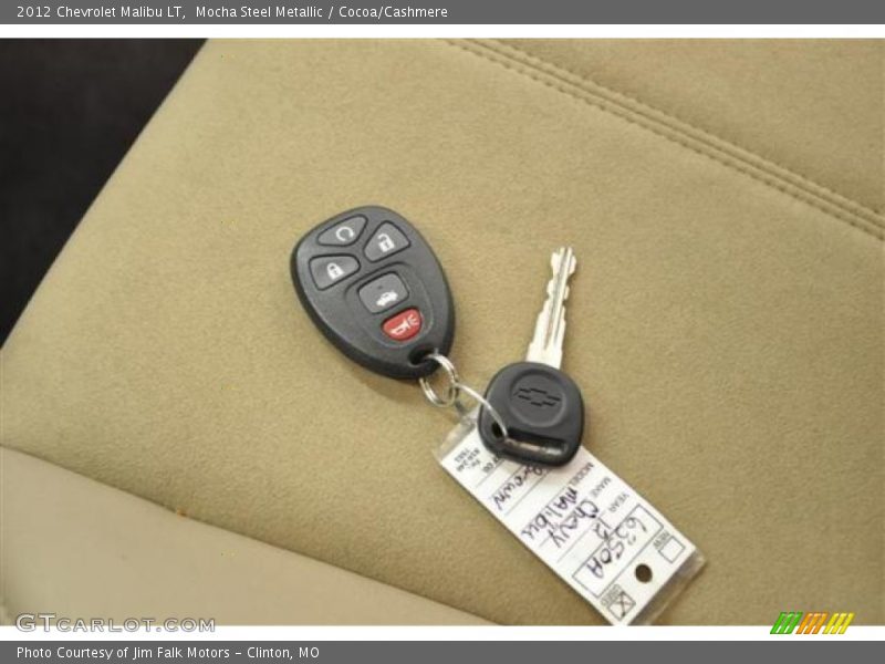 Mocha Steel Metallic / Cocoa/Cashmere 2012 Chevrolet Malibu LT