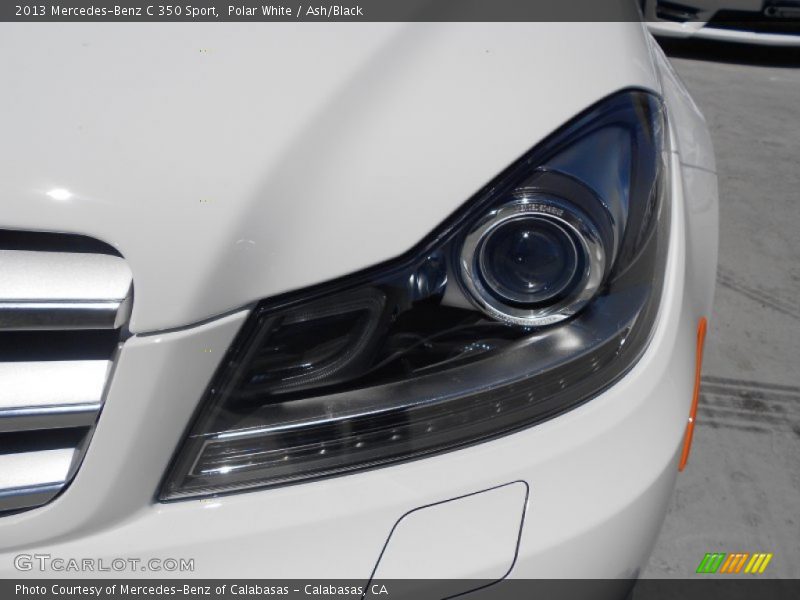 Polar White / Ash/Black 2013 Mercedes-Benz C 350 Sport