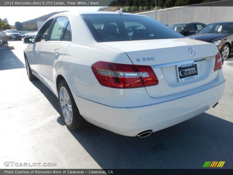 Polar White / Black 2013 Mercedes-Benz E 350 Sedan