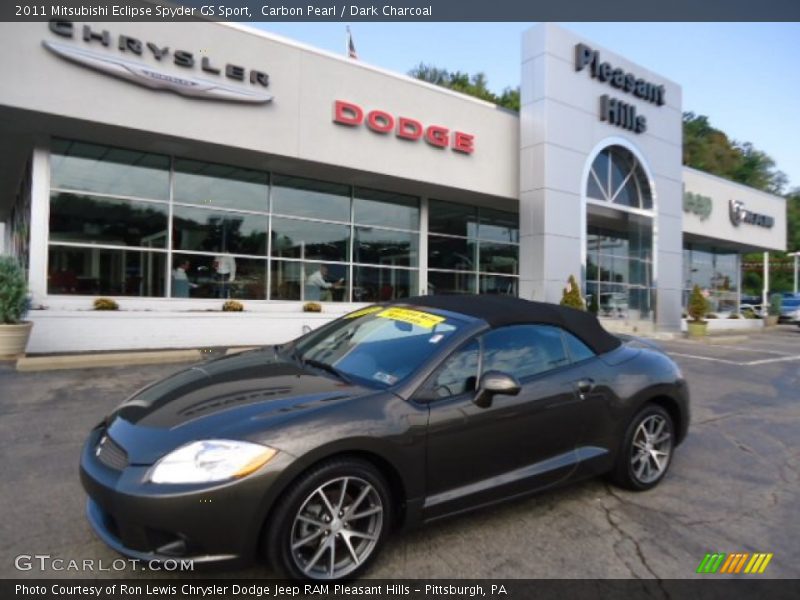 Carbon Pearl / Dark Charcoal 2011 Mitsubishi Eclipse Spyder GS Sport