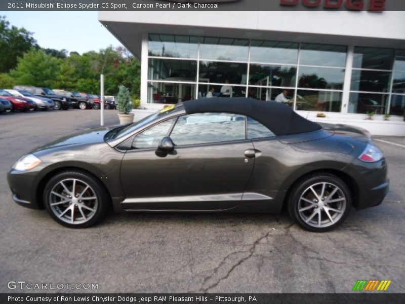 Carbon Pearl / Dark Charcoal 2011 Mitsubishi Eclipse Spyder GS Sport