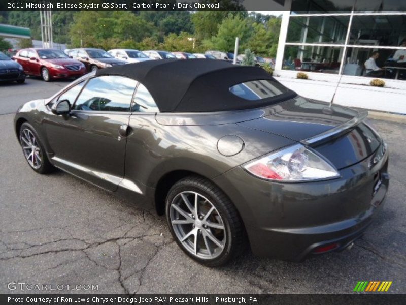 Carbon Pearl / Dark Charcoal 2011 Mitsubishi Eclipse Spyder GS Sport