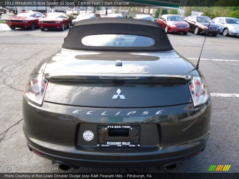 Carbon Pearl / Dark Charcoal 2011 Mitsubishi Eclipse Spyder GS Sport
