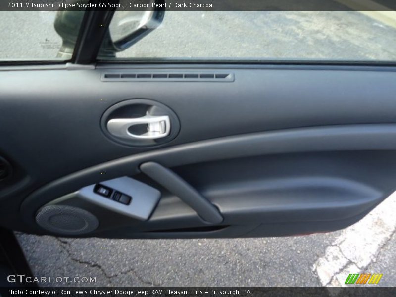 Carbon Pearl / Dark Charcoal 2011 Mitsubishi Eclipse Spyder GS Sport