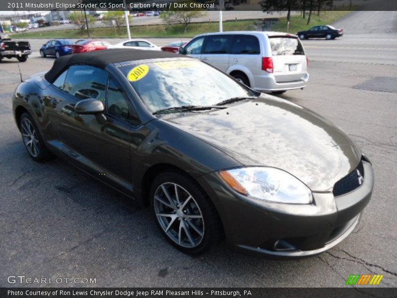 Carbon Pearl / Dark Charcoal 2011 Mitsubishi Eclipse Spyder GS Sport