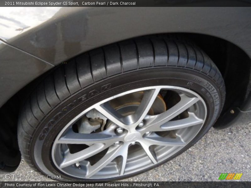 Carbon Pearl / Dark Charcoal 2011 Mitsubishi Eclipse Spyder GS Sport