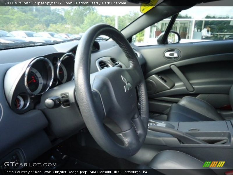 Carbon Pearl / Dark Charcoal 2011 Mitsubishi Eclipse Spyder GS Sport