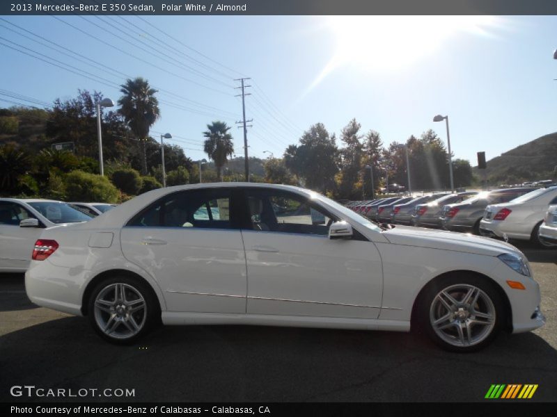 Polar White / Almond 2013 Mercedes-Benz E 350 Sedan