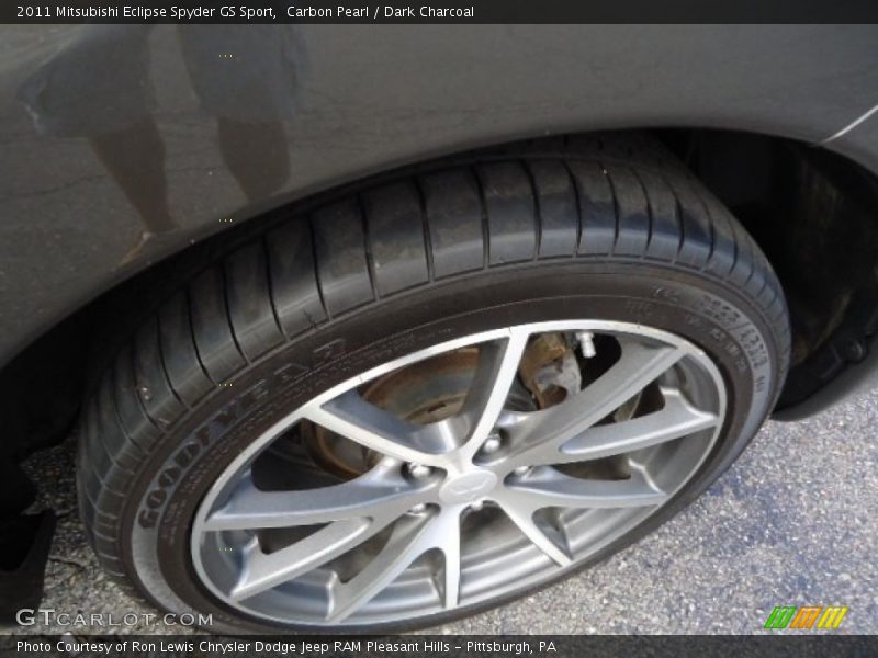 Carbon Pearl / Dark Charcoal 2011 Mitsubishi Eclipse Spyder GS Sport
