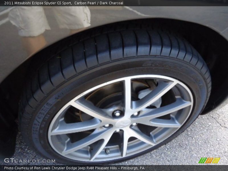 Carbon Pearl / Dark Charcoal 2011 Mitsubishi Eclipse Spyder GS Sport