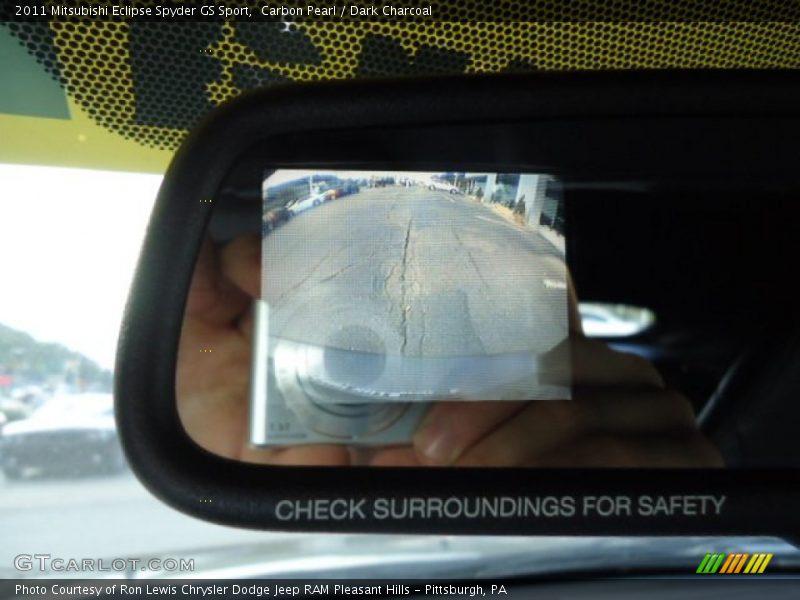 Carbon Pearl / Dark Charcoal 2011 Mitsubishi Eclipse Spyder GS Sport