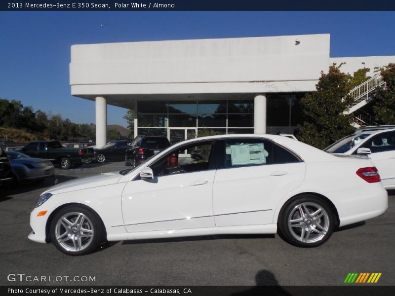 Polar White / Almond 2013 Mercedes-Benz E 350 Sedan