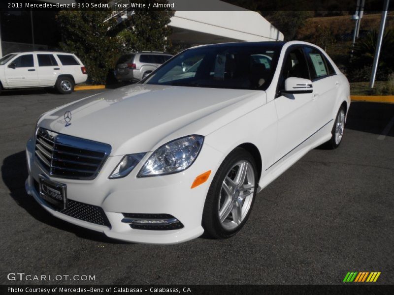 Polar White / Almond 2013 Mercedes-Benz E 350 Sedan