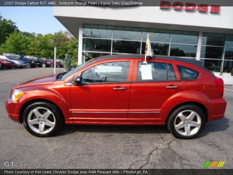  2007 Caliber R/T AWD Sunburst Orange Pearl