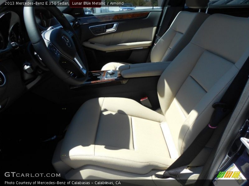 Lunar Blue Metallic / Almond 2013 Mercedes-Benz E 350 Sedan