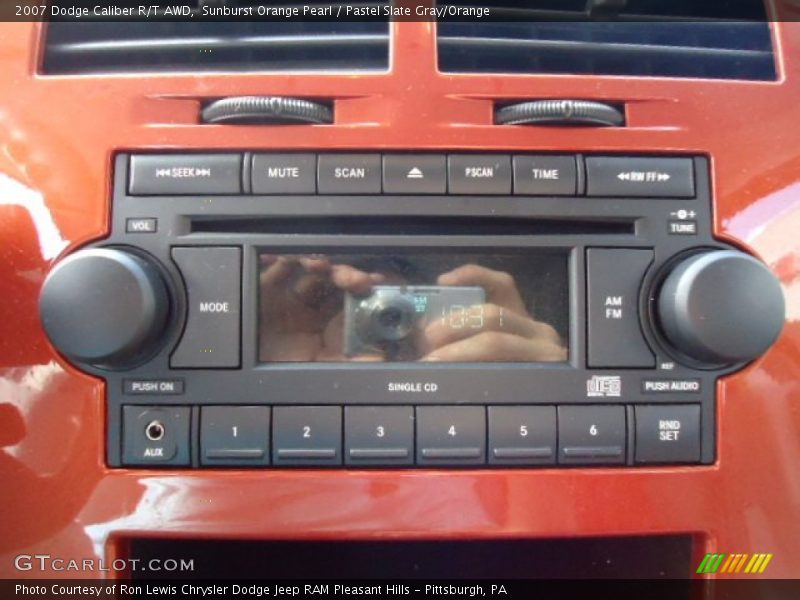 Audio System of 2007 Caliber R/T AWD
