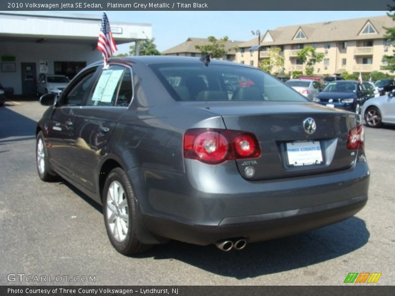 Platinum Grey Metallic / Titan Black 2010 Volkswagen Jetta SE Sedan