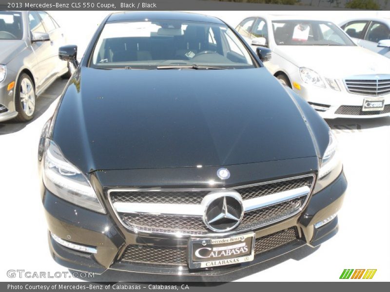 Black / Black 2013 Mercedes-Benz CLS 550 Coupe
