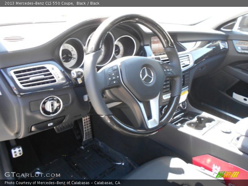 Black / Black 2013 Mercedes-Benz CLS 550 Coupe